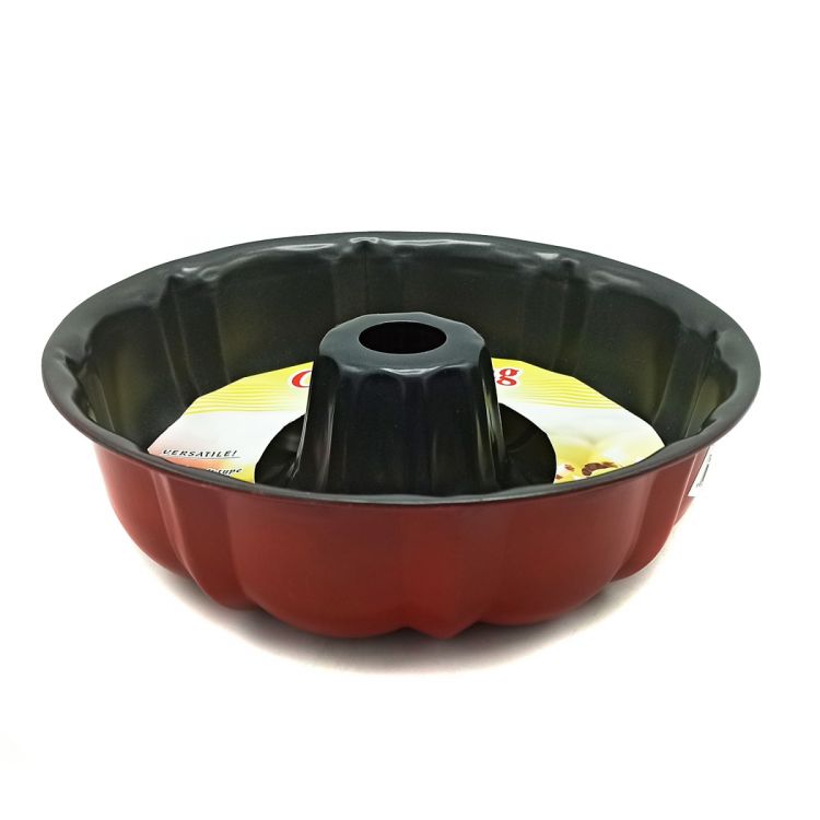 საცხობი ფორმა მეტალის 20x6სმ წითელი 413-30 22139 DONGFANG სურათი