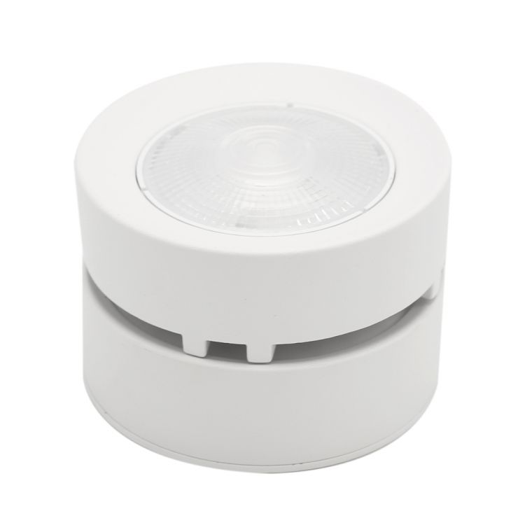 სანათი თეთრი pr-21 7w 3000k wt სურათი