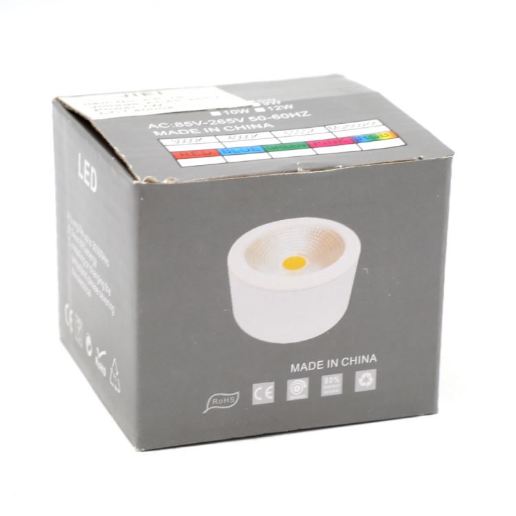 სანათი ოქროსფერი pr-76 7w 4000k gd სურათი