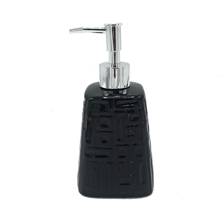 თხევადი საპნის დისპენსერი MH-6848 შავი სურათი