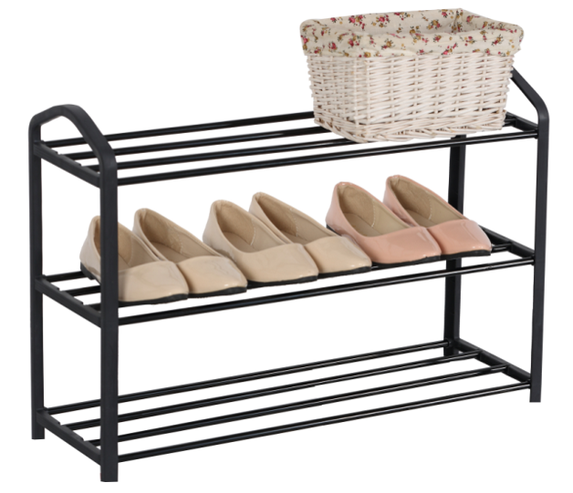 ფეხსაცმლის თარო MEISTER 3იანი 62.5*19*44CM XJ33K სურათი