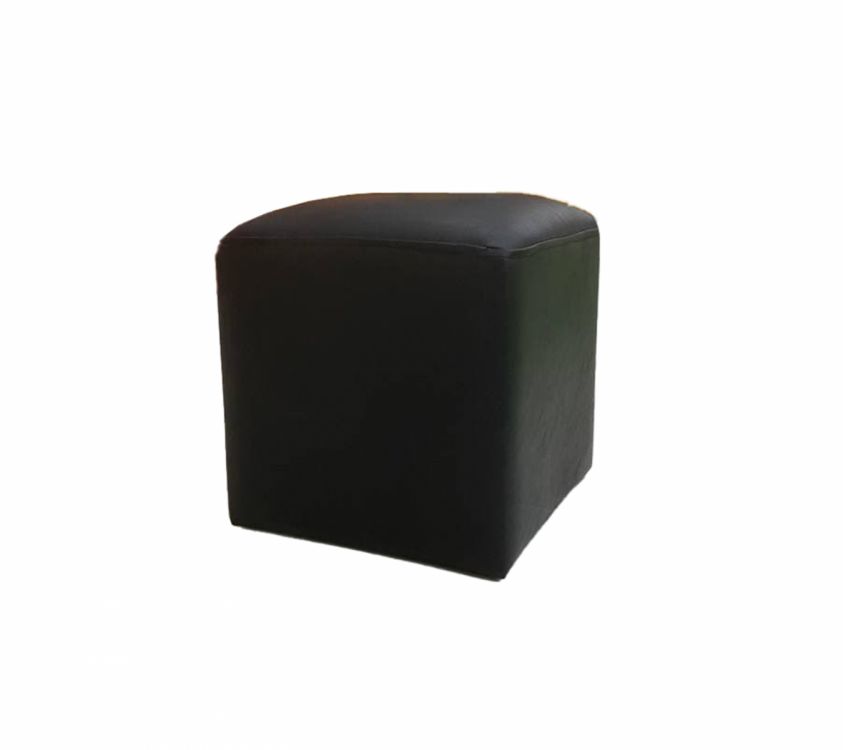 კარკასიანი პუფი სტანდარტი (შავი) სურათი