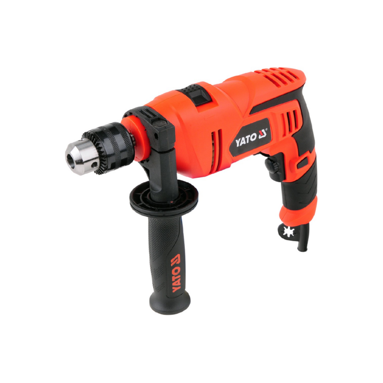 დრელი ჩაქუჩით YATO YT-82035 (710W) – მძლავრი ინსტრუმენტი აგურისა და ბეტონის დასამუშავებლად სურათი