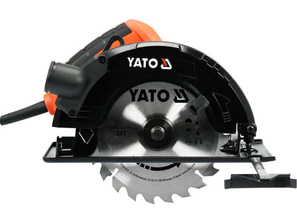 ცირკული ხერხი YATO YT-82152 (1500W) – ძლიერი და ზუსტი ჭრა ხის მასალებისთვის სურათი