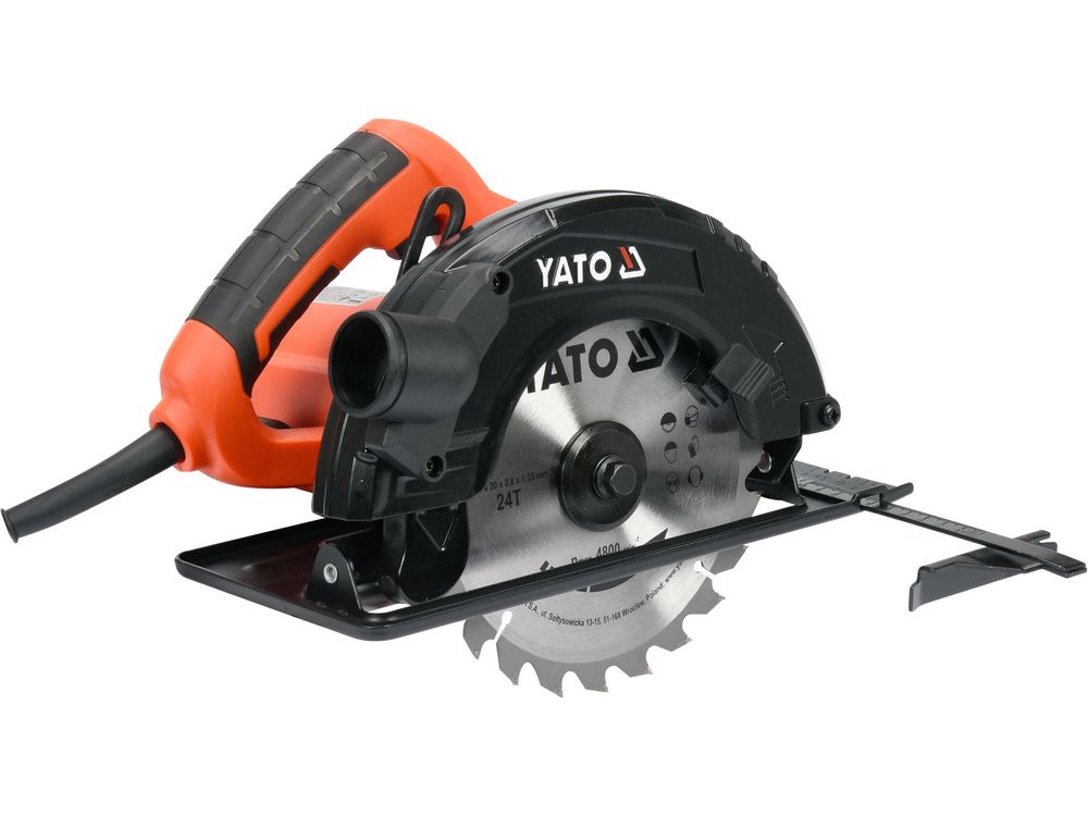 ცირკული ხერხი YATO YT-82152 (1500W) – ძლიერი და ზუსტი ჭრა ხის მასალებისთვის სურათი