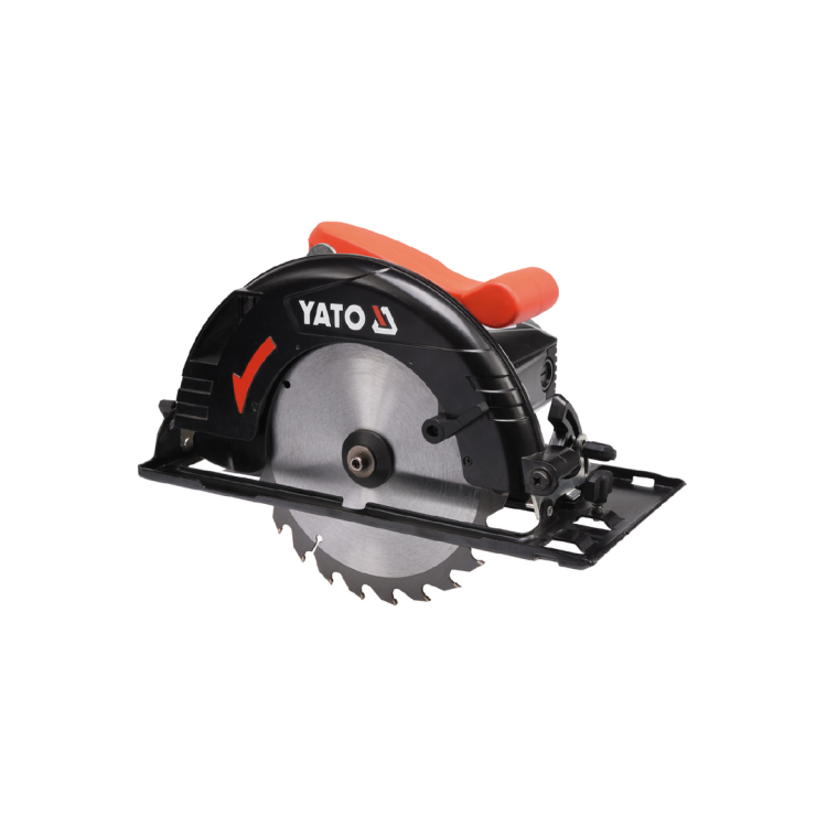 ცირკული ხერხი YATO YT-82168 – ზუსტი, ეფექტური და ძლიერი ინსტრუმენტი ხის მასალების დასამუშავებლად სურათი