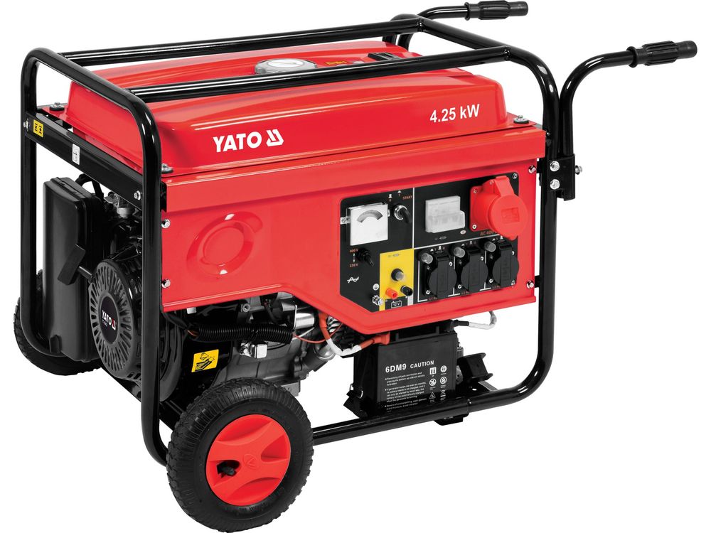 გენერატორი YATO YT-85460 (5KW) – ელექტრო სტარტერით კომფორტული და მძლავრი ენერგომომარაგება სურათი