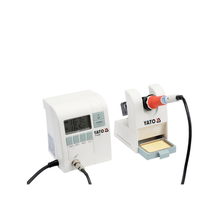 სარჩილავი YATO YT-82455 – 48V, ციფრული – პროფესიონალური აკუმულატორების დამუხტვა და შემოწმება სურათი