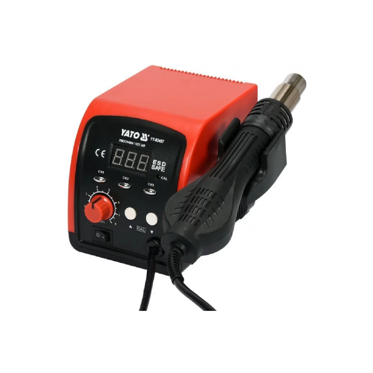 სარჩილავი აპარატი YATO YT-82457 – სტაციონარული, 750W – პროფესიონალური ძალა და სიზუსტე სურათი