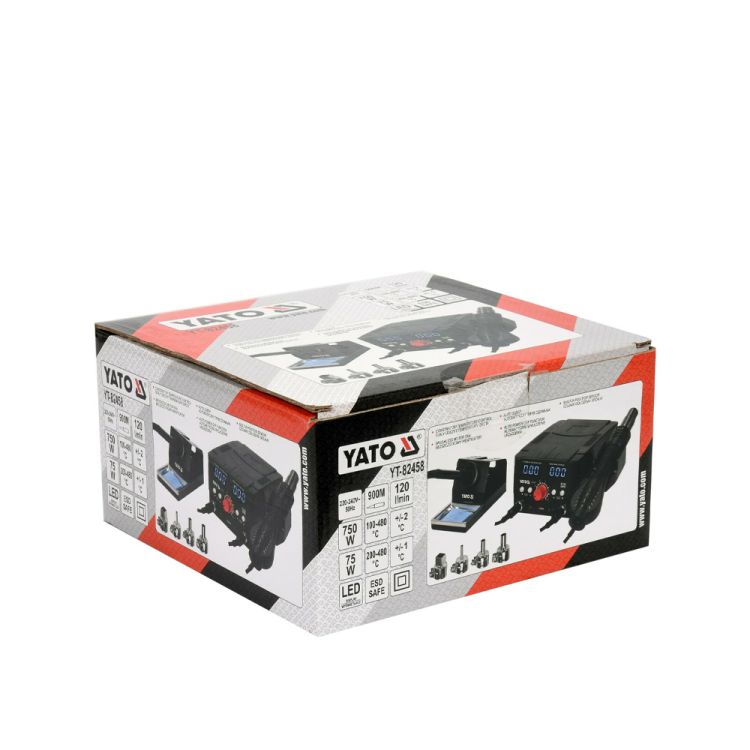 ელექტრო სარჩილავი ფენი YATO YT-82458 – 750W – პროფესიონალური გათბობა და სიზუსტე სურათი