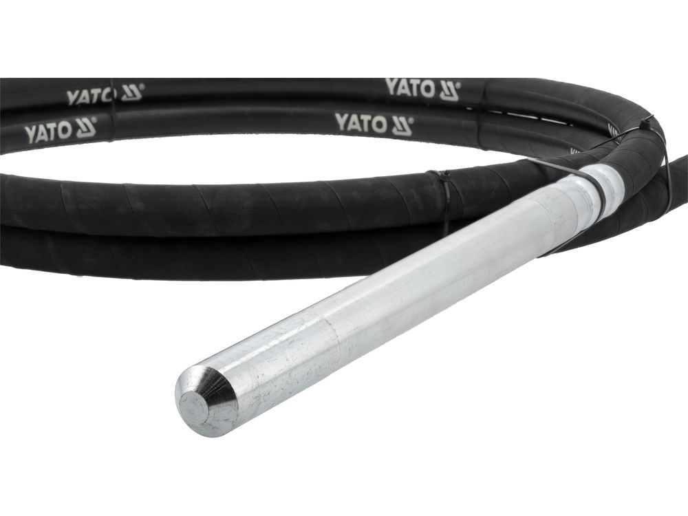 ბეტონის ვიბრატორის შლანგი YATO YT-82601-SHAFT – 4 მ, გამძლე და ეფექტური სამუშაოებისთვის სურათი