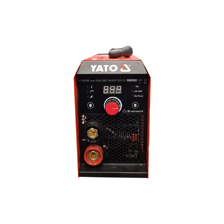 შედუღების აპარატი MMA YATO YT-81351 – 110-240V, 160A, მძლავრი და კომპაქტური პროფესიონალური მოწყობილობა სურათი
