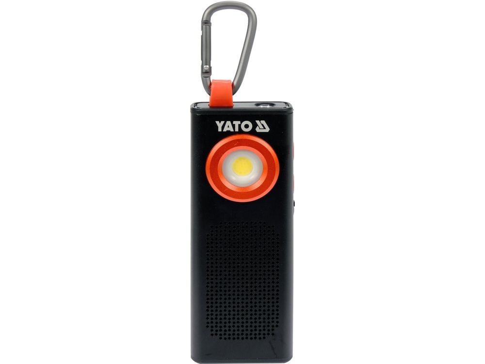 ფანარი მიკროფონით YATO YT-08557 – 500LM, მძლავრი და მრავალფუნქციური განათება კომუნიკაციისთვის სურათი