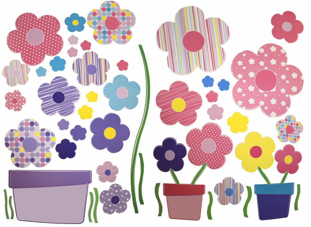 თვითწებვადი სტიკერი კედლის INFANTIL 2 40x60 cm 550-5 სურათი