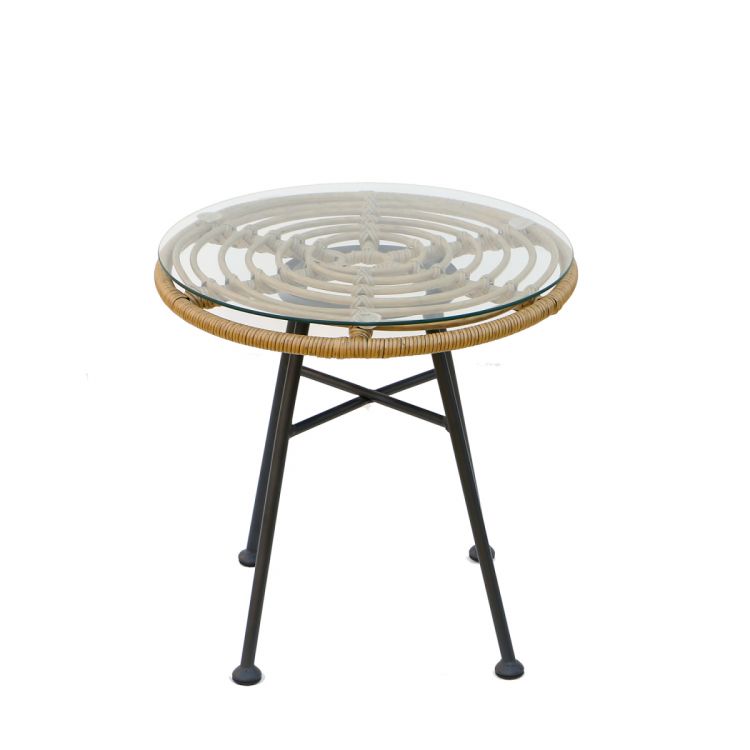 მოწნული მაგიდა 2 სკამით H491 12783 სურათი