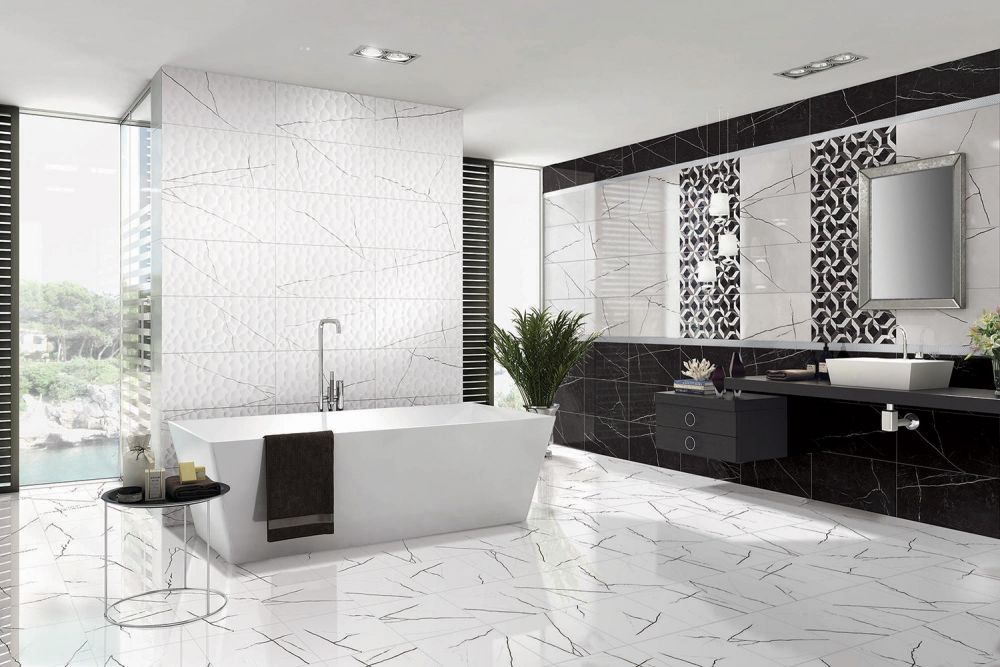 იატაკის ფილა Eva White Glossy 45x45 სურათი
