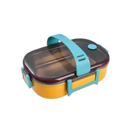 ლანჩ ბოქსი - უჟანგავი ფოლადის ეკომეგობრული საკვების კონტეინერი სურათი