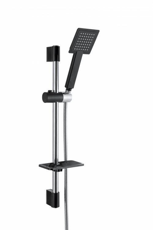 დუში დგარი სამაგრით Piano Black RPBS01 SLFR2010 სურათი