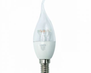 ნათურა ჭაღი დეკორატიული გამჭვირვალე LINUS Lin65-5767 LED - 6W E14 3000K
