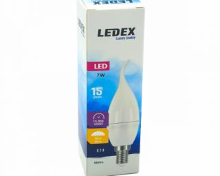 ნათურა ჭაღი დეკორატიული LEDEX LED37-7941 7W E14 3000K