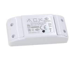 სმარტ გადამრთველი ACK SMART SWITCH Wi-Fi სურათი