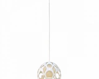 ჭერის სანათი თეთრი მრგვალი სწორხაზიანი MH-15665