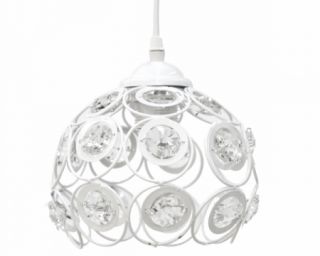 ჭერის სანათი თეთრი ბროლით MH-15667