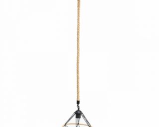 ჭერის სანათი დაწნული თოკით რომბი MH-20773