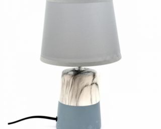 მაგიდის სანათი კერამიკა მწვანე ცისფერი MH-8987