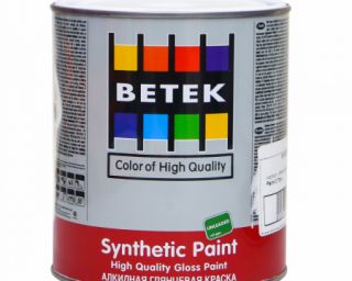 საღებავი სინთეთიკური Betek Synthetic Paint 0.75ლტ