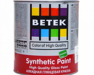 საღებავი სინთეთიკური Betek Synthetic Paint  2.5ლტ