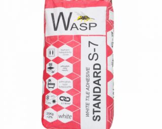 წებოცემენტი Wasp S7 STANDARD WHITE წითელი