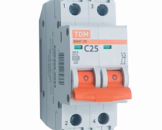 ავტომატური  ამომრთველი  2P  25 A SQ0206-0095  TDM