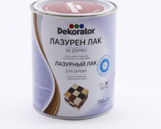 დეკორატიული ხის ლაქი უფერო 0.75 ლ