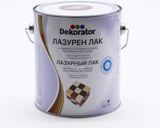 დეკორატიული ხის ლაქი პალისანდრი 2.5 ლ