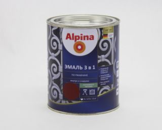 საღებავი ანტიკოროზიული  AX BY AP DaR 3in1 RAL 9005 SM 0,75 LT
