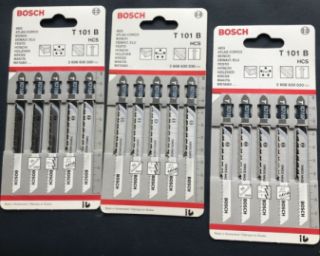 ბეწვახერხის პირი ხისთვის Bosch T101B5 5ც