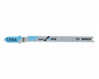ბეწვახერხის პირი ლითონის Bosch T218A 5ც