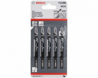 ბეწვახერხის პირი ხისთვის 92მმ Bosch 5ც