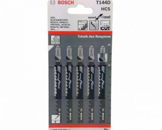 ბეწვახერხის პირი ხისთვის Bosch T144D 2ც