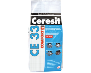 ფუგა  ceresit CE-33 1კგ (გრაფიტი)