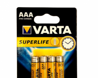 ელემენტი მარილოვანი Varta Superlife 4 AAA