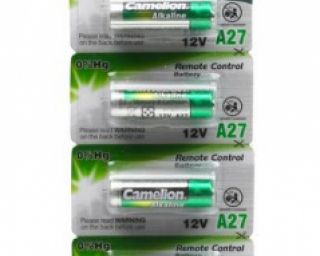 ელემენტი 5063 Camelion Alkaline (mercury free) 1ც შეკვრა, A27-BP1(0%HG)