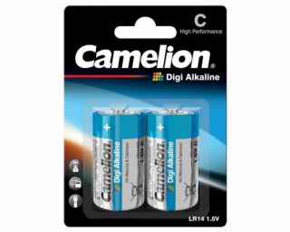 ელემენტი 3892 Camelion Digi Alkaline C 2ც შეკვრა LR14-BP2DG