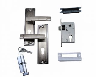 კარის სახელურის კომპლექტი საკეტით lockstar T690-T01-50 სურათი