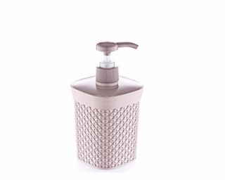 საპნის დისპენსერი პლასტმასის pink set HOBBY LIFE 08 1122 18857