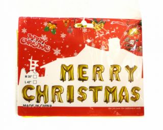 ბუშტი საახალწლო MERRY CHRISTMAS