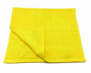 პირსახოცი 50x90CM ყვითელი 100% cotton (Louis Pascal)