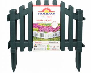 პლ. ბაღის ღობე HOLIDAY GARDEN FLOWER 56*40*2.5 სბ-100
