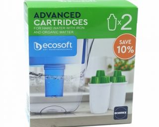 კარტრიჯის კომპლექტი ECOSOFT 2 ცალი